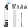 Hot Compress Blackhead Remover Vacuum Electric Pore Extractor Acne Removal Tool with 4 Probes 4 Pimple Popper Tools for All Skins