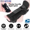 Plantar Fasciitis Night Splint Brace Adjustable Ankle Brace Support Dorsal Night Splint Foot Drop Orthotic Brace for Right or Left Foot Pain Relief