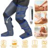 Leg Massager Air Compression Calf Feet Thigh Foot Massage Wraps Muscle Pain Relief Blood Circulation w/ 2 Massage Modes 5 Intensities 2 Vibration Leve