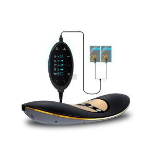 PSJKAH2YT  Electric lumbar traction massager Vibration spa back massage electric pulse waist heating massage device extension massager electric l