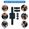Muscle Stimulator Abdominal Toning Belt ABS Training Fitness Equipment Waist Trimmer Belt Muscle Toner with 10 Modes 20 Intensity Levels for Men Woman