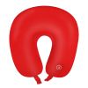 Travel Neck Pillow U Shaped Massage Microbead Neck Pillow Fatigue Relief For Car Office  Airplanes