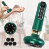 Anti Cellulite Massager Handheld Vacuum Suction Cupping Kit Beauty Tool with 12 Suction Mode 12 Heating 20Mins Auto-Off One-Key Pressure Release for A