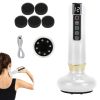 Anti Cellulite Massager Handheld Vacuum Suction Cupping Kit Beauty Tool with 12 Suction Mode 12 Heating 20Mins Auto-Off One-Key Pressure Release for A